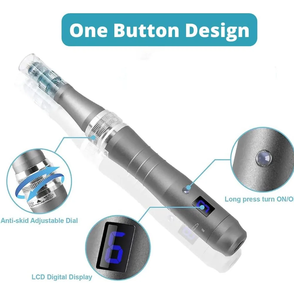 Portable Microneedle m8 Dr Pen Wireless Electric Anti Aging Ultima Electric Microneedle Injection System Derma Pen Machine