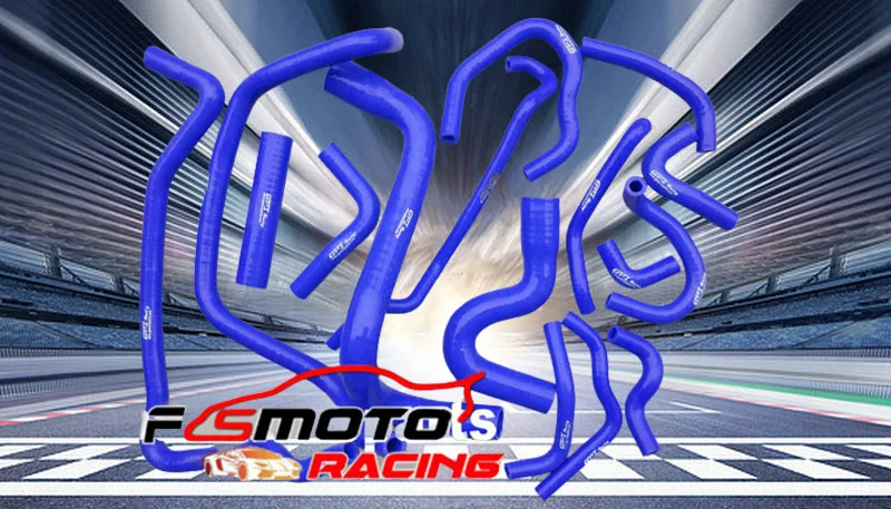 For PULSAR N15 GA16DE 1.6L Engine 1995-2000 Silicone Coolant Hoses