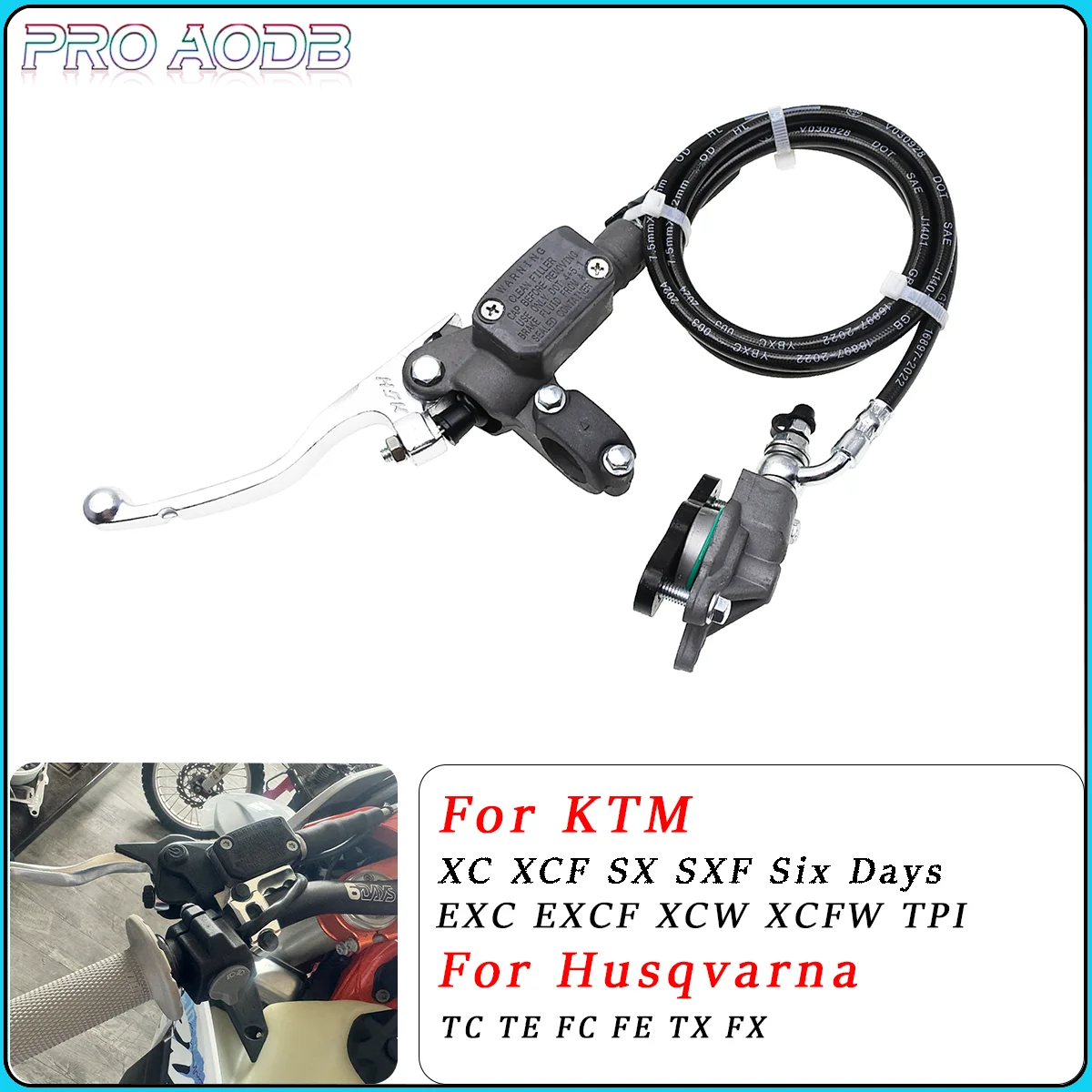 

Motorcycle Hydraulic Clutch Master Cylinder Brake Repair Upper Pump CNC Handle Lever For Husqvarna GAS GAS TC TE FC FE EX EC MC