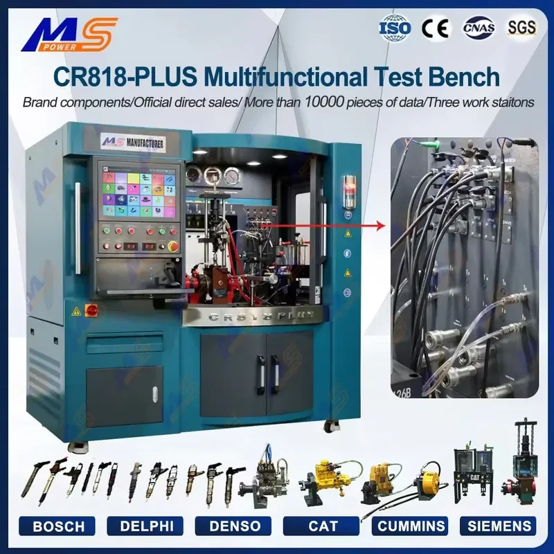 i Multifunctional Smart Common Rail Injector test Bench Fuel Pump Tester CR818-PRO