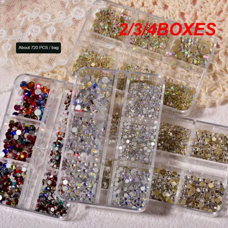 2/3/4BOXES Pearls Durable Endless Possibilities Sparkling In-demand Eye-catching Popular White Pearls For Crafts Handmade Gifts