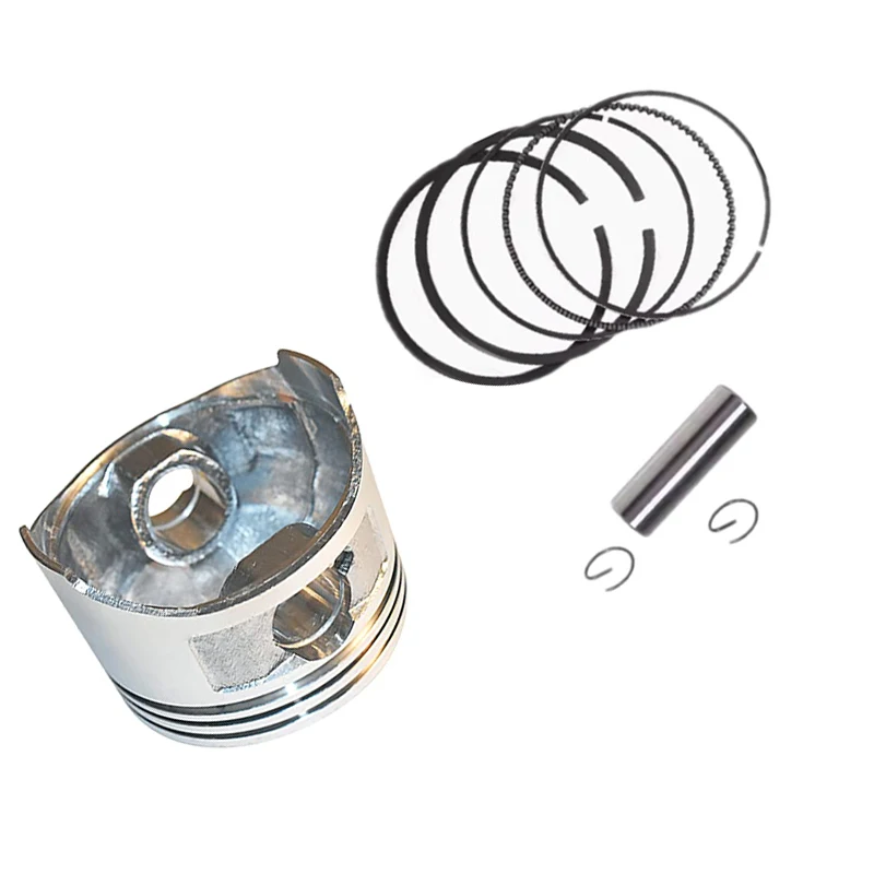 Silver 60mm Kit For Honda GXV120 160F 4HP Engine Accessories Cylinder 13101-ZH7-010