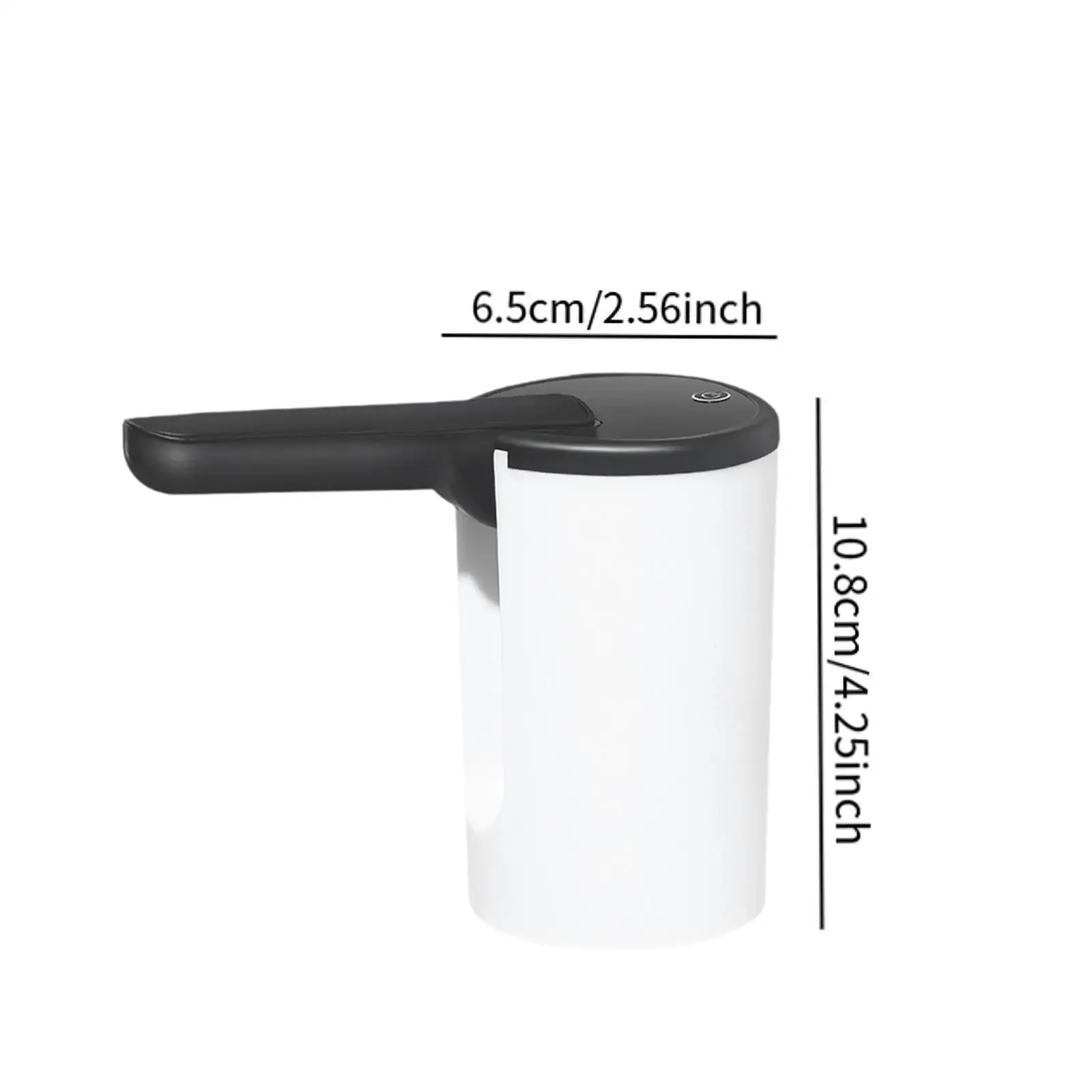 Складной насос для бутылки с водой, простой в использовании, портативный, компактный, универсальный диспенсер для воды в бутылке для дома, пикника, путешествий, офиса, на открытом воздухе