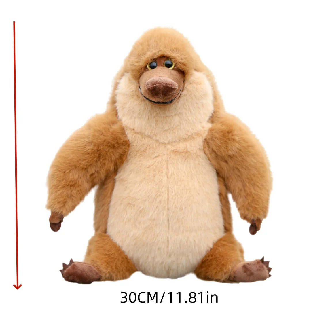 1pc 30cm/11.81in Proboscis 원숭이 봉제 인형 어린이 선물 잠자는 베개 헝겊 인형 작은 원숭이 인형 유치원 선물
