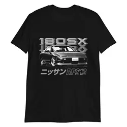 JDMチューナーカーTシャツ、rps13 180sx、90s