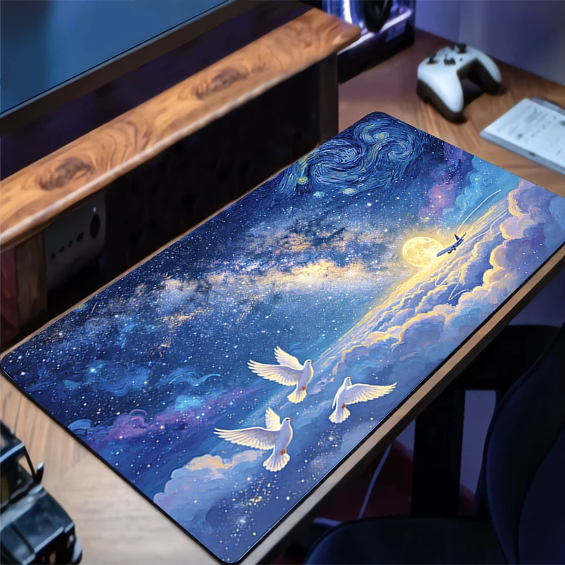 Mouse Pad Abstract Oil Paintin - Gaming Accessories Table recension och pris