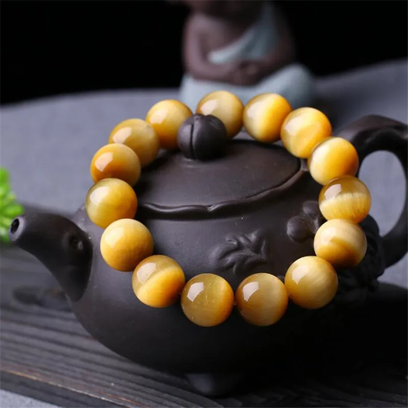 

Cuff Yellow Tigea Eyes BEAUTIFUL Sweet Women Charm Bangle Bracelet Luck Jewelry