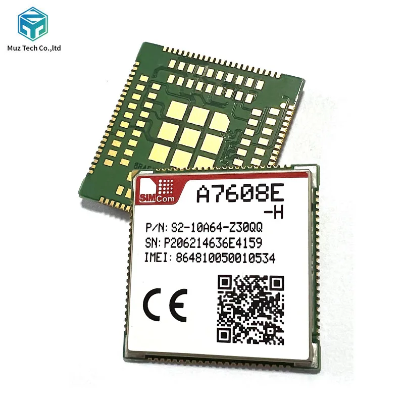 SIMCOM A7608E-H A7608SA-H LTE CAT4 Module Support Data Voice GNSS Optional in Stock Compatible with SIM7600/SIM7600-H