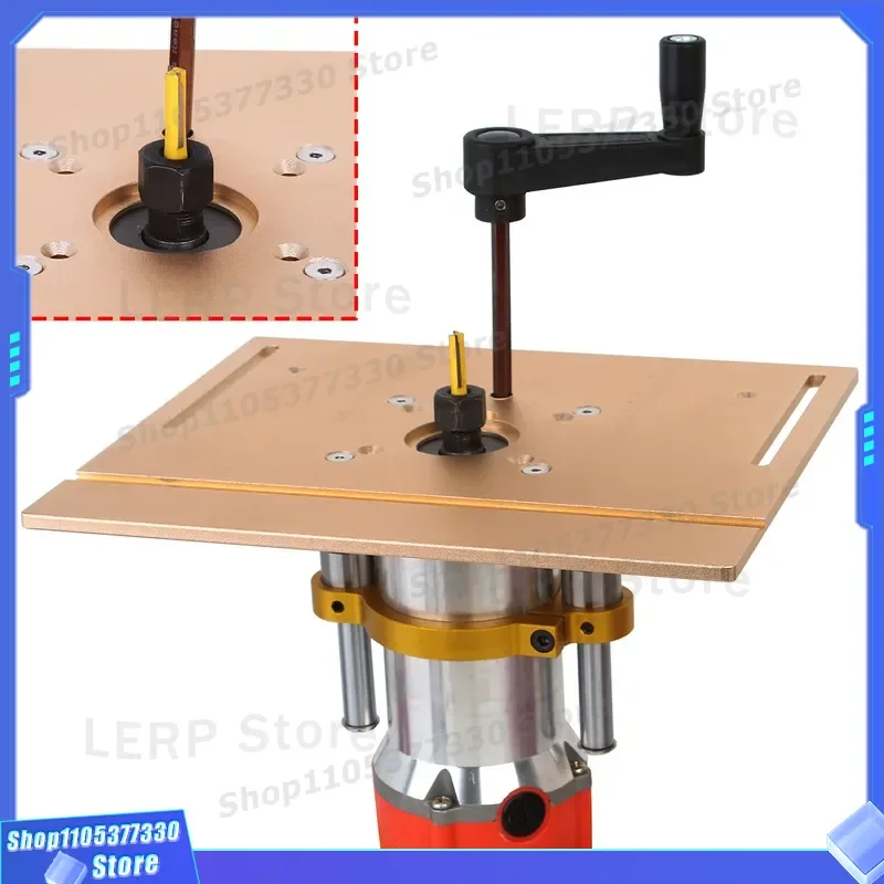 65mm Flip Chip Lifting Base Bakelite Milling Table Small Gong Machine Slotted Tenon Trimming Chamfered Workbench for