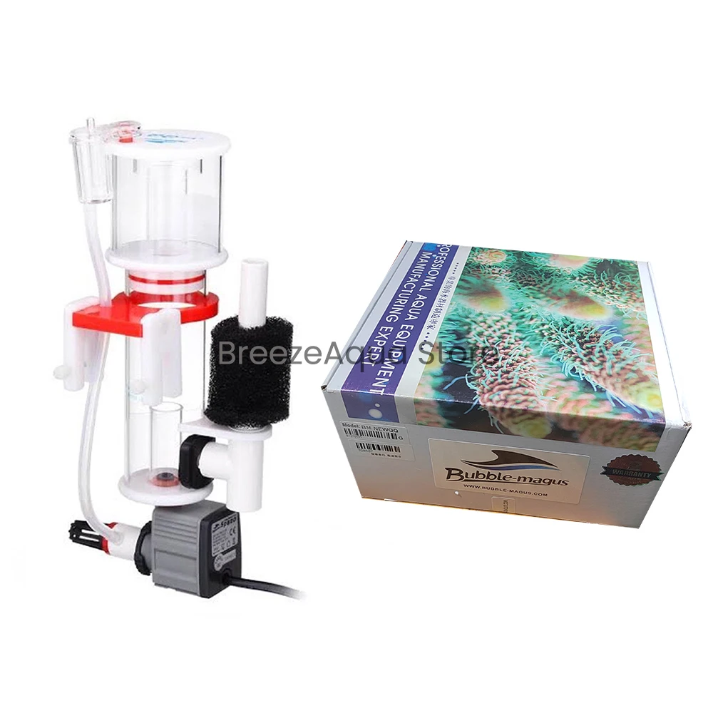 Bubble Magus BM QQ2 NEW QQ Internal Hang On Nano Protein Skimmer for Small Saltwater Aquarium Fish Tank Up to 25 Gallons