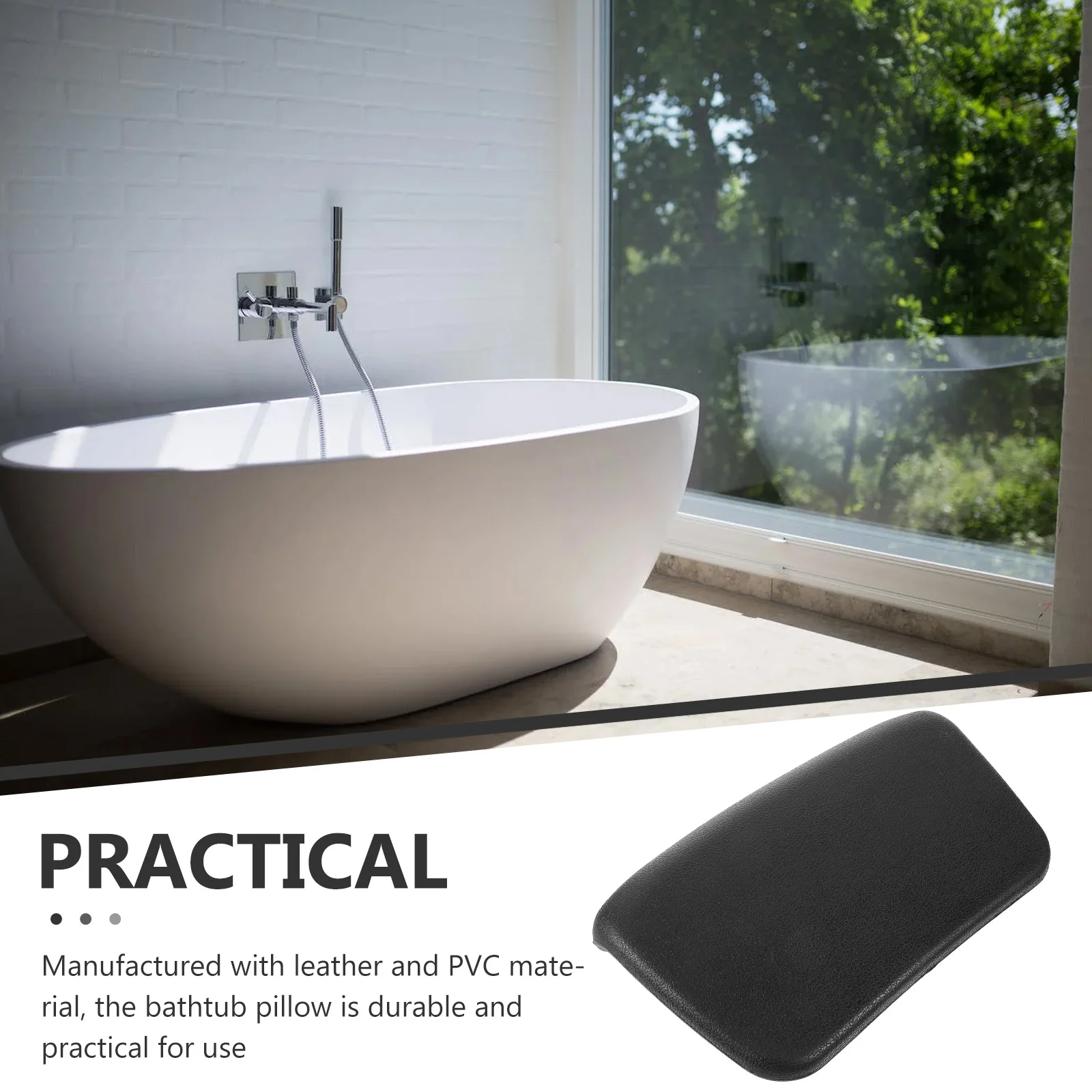 

Bathtub Pillow Pillows for Head and Neck Accessories Cushion Spa Headrest Bathroom