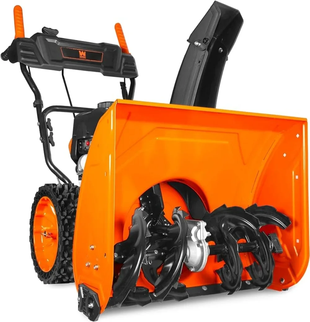 

24-inch 209cc Two-Stage Self-Propelled Gas-Powered Snow Blower with Electric Start SB209E