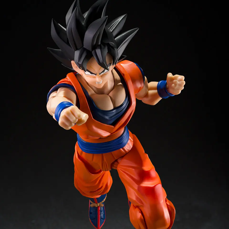 Genuine In Stock Bandai SH Figuarts Dragon Ball SHF DBZ Son Goku The Kind Saiyan Action Figure Anime Collectible Toy Gift view 5
