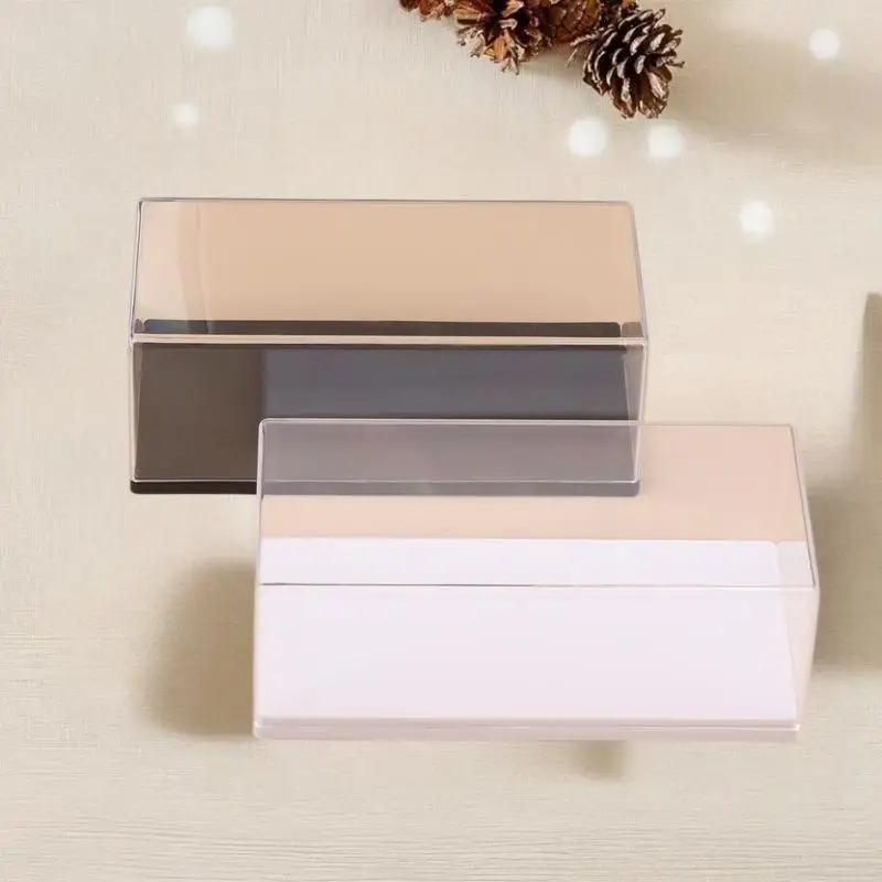 1個の透明アクリルホルダー、実用的な1/43スケールのダイキャストモデルカーディスプレイケース、DIY防塵おもちゃラック