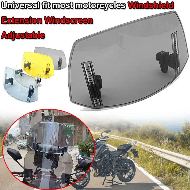 Passend für Benelli TRK502 TRK502X TRK552 TRK702 TRK702X Universelle Motorrad-Windschutzscheiben, verstellbare, erhöhte Windschutzscheiben