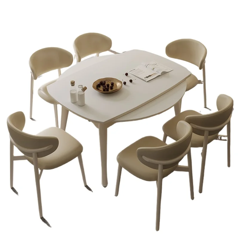 

Small apartment household modern and simple, dual-purpose variable round table