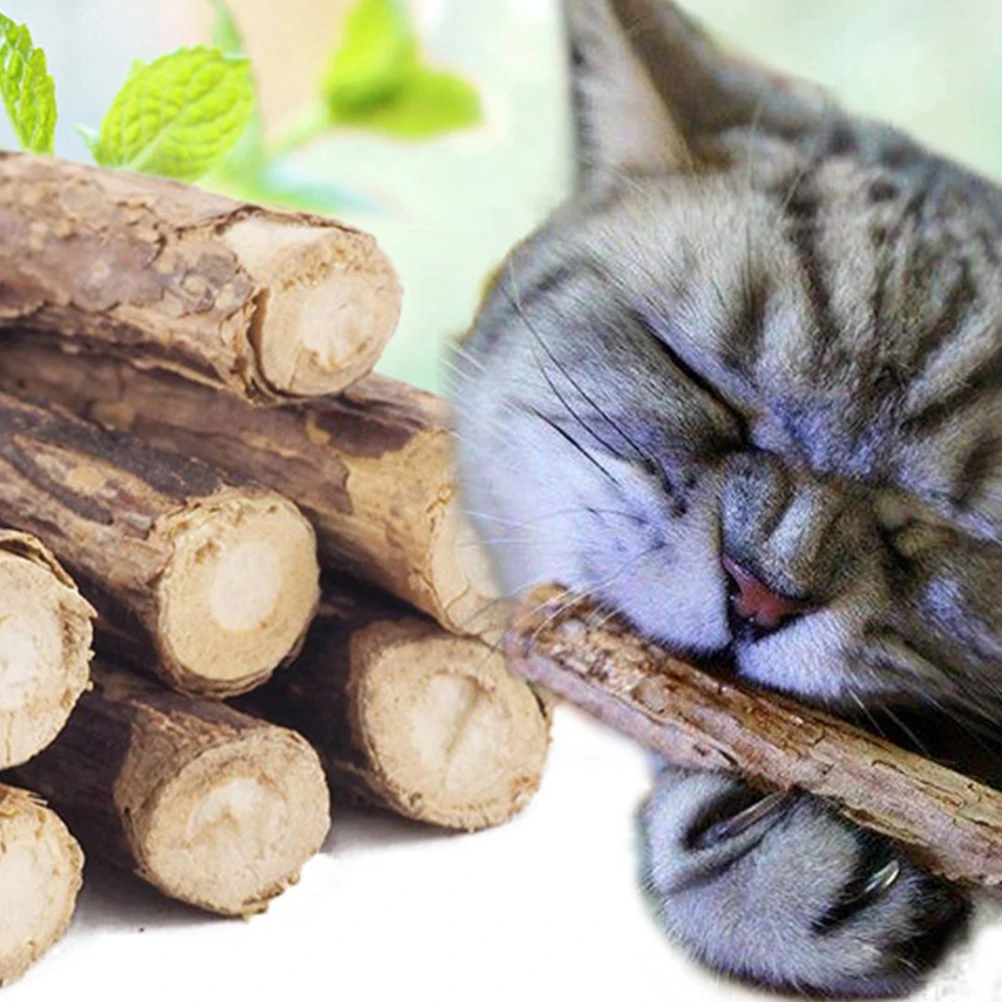 

Cat Chew Accessories Chewing Treat Cleaning Teeth Stick Molar Natural Catnip Nail