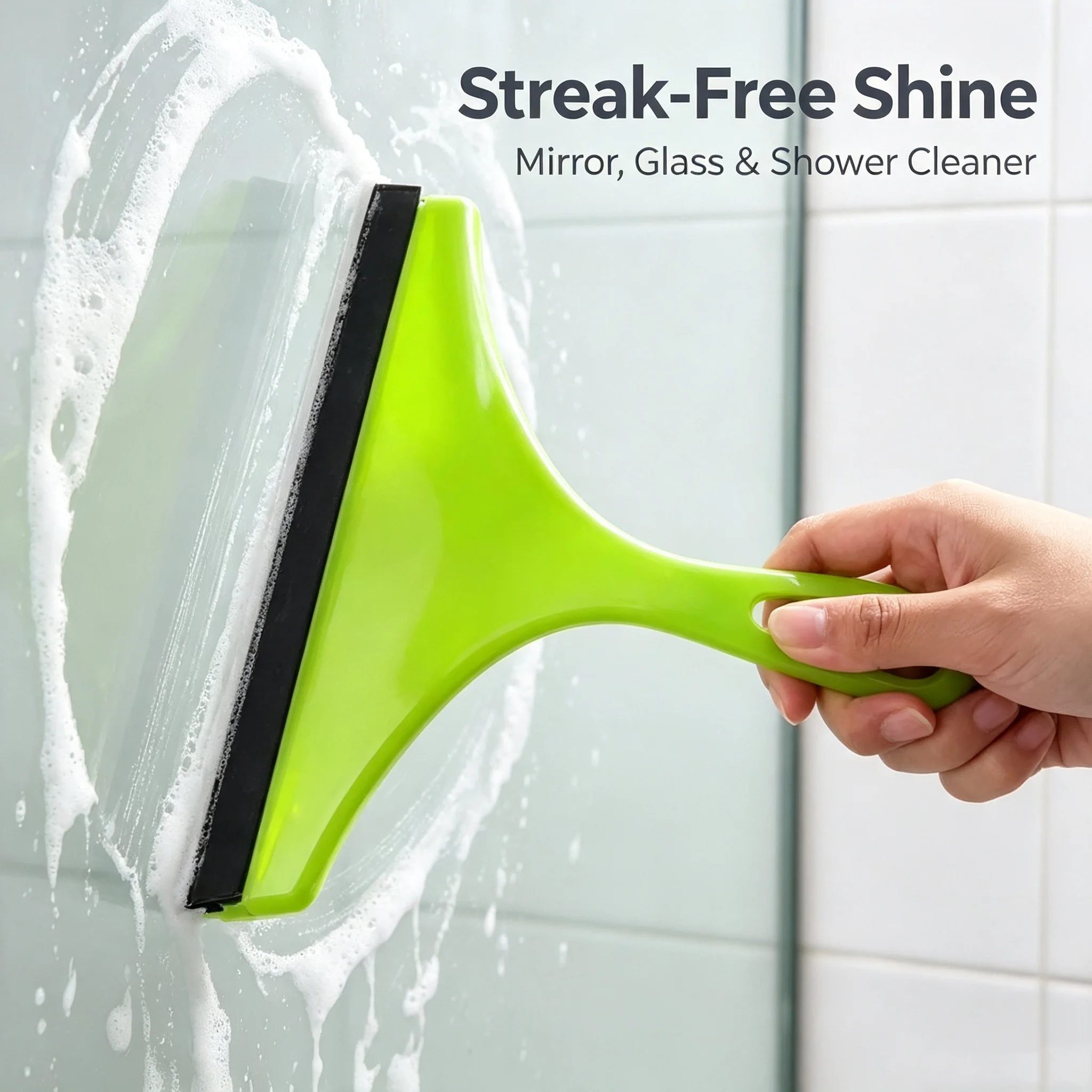 Wiper Household Silicone Wiper Blade Glass Artifact Bathroom Double-sided Special Scraper Window Cleaner Cleaning