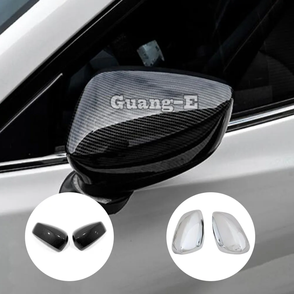 

Car Body Rear View Eyebrow Side Mirror Cover Trim Frame Lamp Parts Stick For Mazda 2 Mazda2 Demio 2015 2016 2017 2018 2019 2020