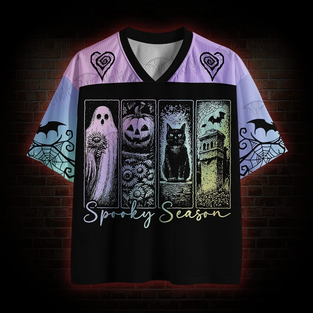 2026 New Nordic Mythical Theme Sports Fashion Short Sleeve V-neck Street View Clothing Mythical Fan Gifts T-shirt Halloween