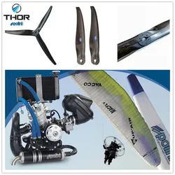 Light Paramotor Carbon Propeller, Thor Polini 80, 100, 130, 190, 200, 250-2 Blades, Best Quality