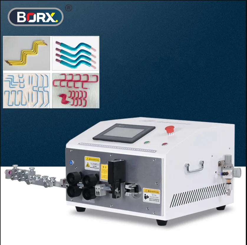 

Automatic Wire Stripping Peeling Machine 6-70mm2 Multi-core Sheathed Wire Bending Machine BV BVR Cable Wire Processing Tool