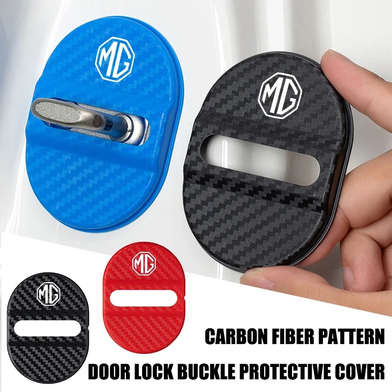 

For MG Car Door Lock Buckle Protector Cover Waterproof Lock Protection For MG GT MG3 MG5 MG6 MG7 GS HS ZS ZX