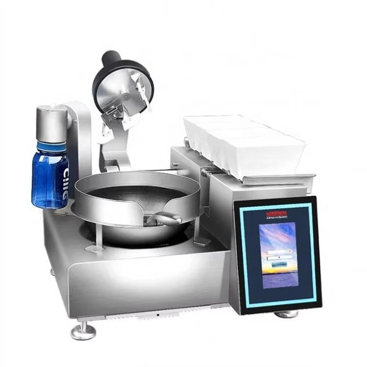 Automatic intelligent cooking robot commercial vegetable wok