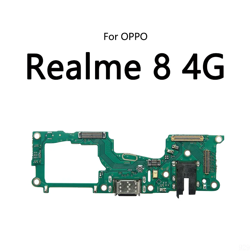 USB Charge Dock Port Socket Jack Connector Flex Cable For OPPO Realme 7 Pro 7i 8i 8 4G 5G 8S 9i Charging Board Module