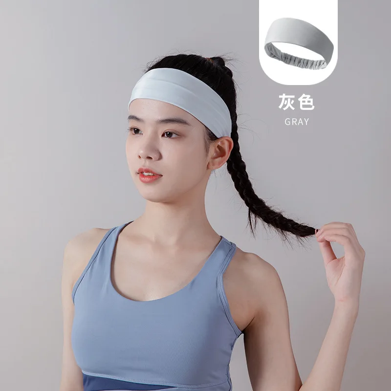 

Unisex Running Headband Outdoor Fitness Yoga Sweat-Wicking Headband Lightweight Quick-Dry Hair Accessory