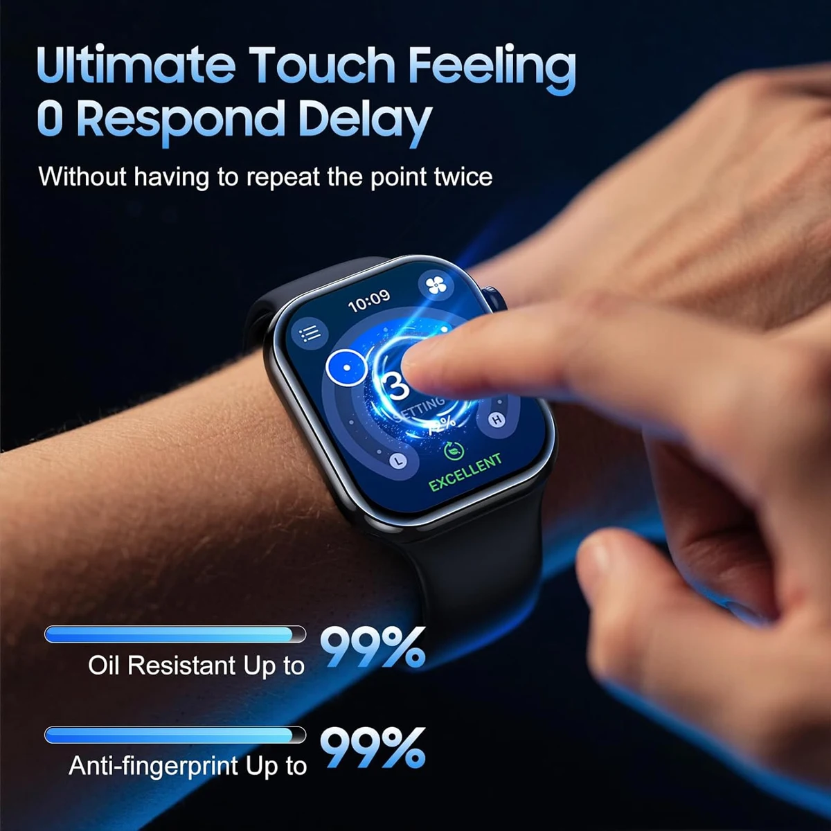 For Apple Watch 10 42mm 46mm Screen Protective Film Dust-Free Hydrogel Film For iwatch Series 9 8 7 41mm 45mm SE 6 5 4 44mm 40mm view 3