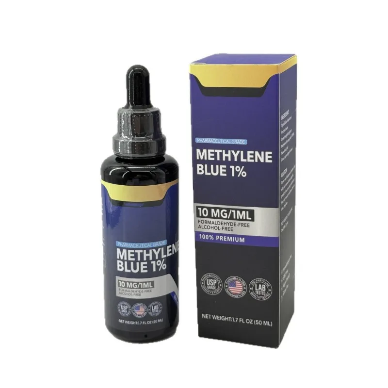 

50 мл Methylene Blue Liquid Drops Легко впитывающая добавка для ежедневного ухода за здоровьем и питательной поддержки