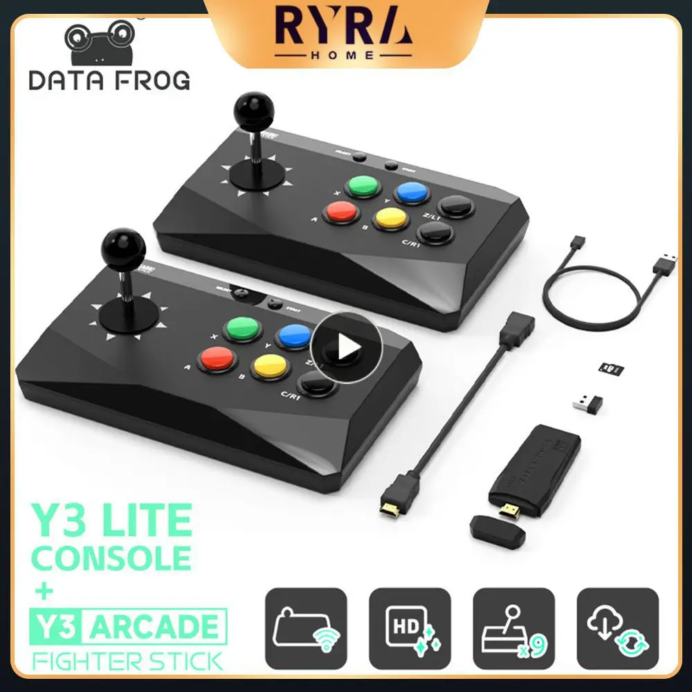 Home Game Console Double Genuine Joystick 64g Retro Arcade Experience Wireless Double Rocker Game Machine Wireless Game