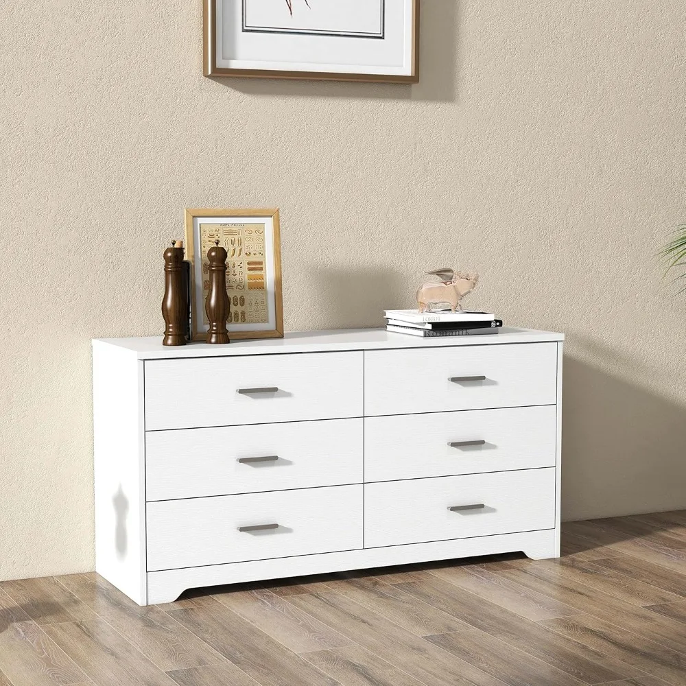 

Dresser for Bedroom with Drawers, Wooden Chest of Drawers, Storage Organizer Unit Dressers for Bedroom, Living Room,