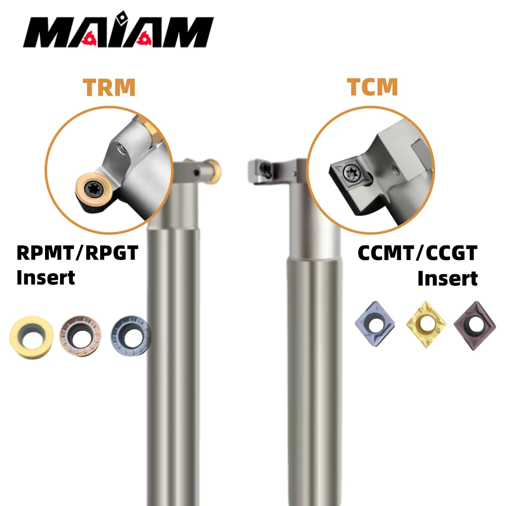 HTS TMR Side Milling Slot Milling Cutter bar Shock Resistant Straight Shank CNC Machining Center T Type Groove Cutter Tools ATS