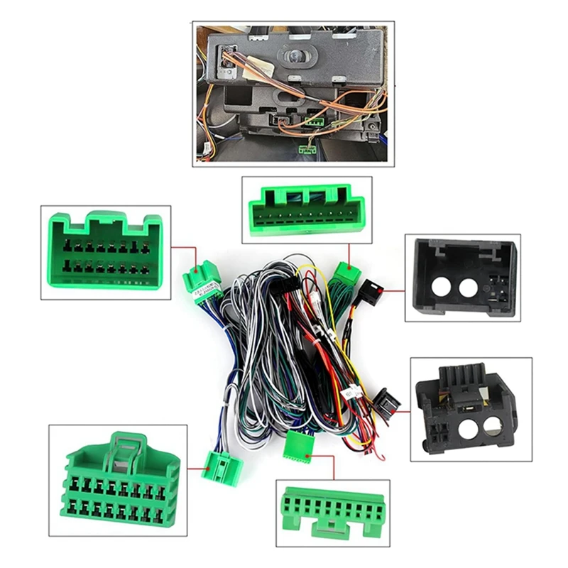 

Автомобильный 16-контактный Android аудио Power радио провод с Canbus Box для Volvo XC90 2007-2013 автомобильные запасные части Аксессуары