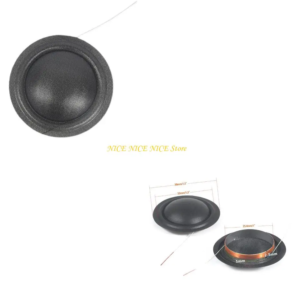 2pcs 20 20.4 Core Treble 4 Crystal Film 20.4 mm Film transparente bobina