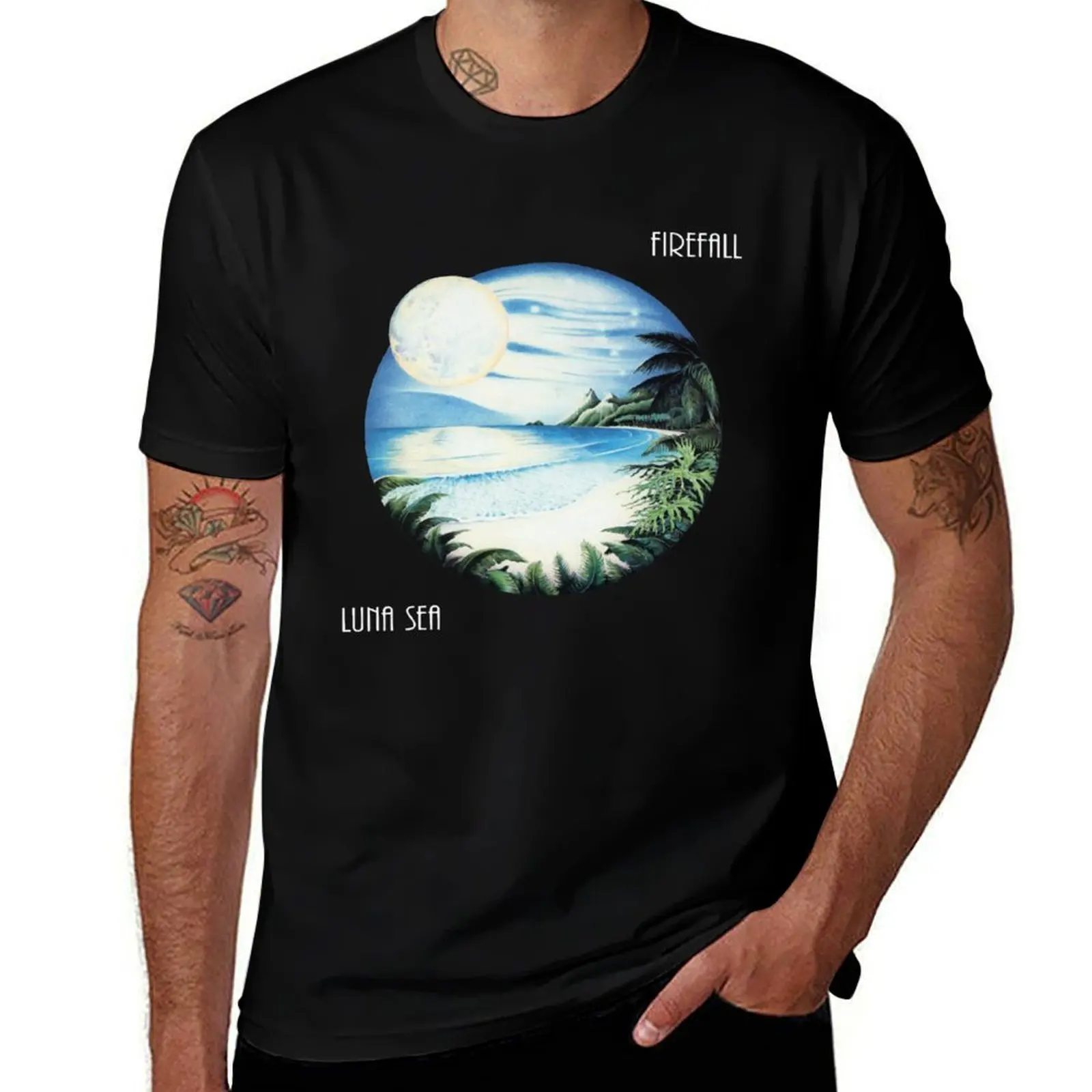 The Firefall Luna T-Shirt t shirt for man 100 percent cotton t shirts for man graphic vintage anime tshirt T-Shirt