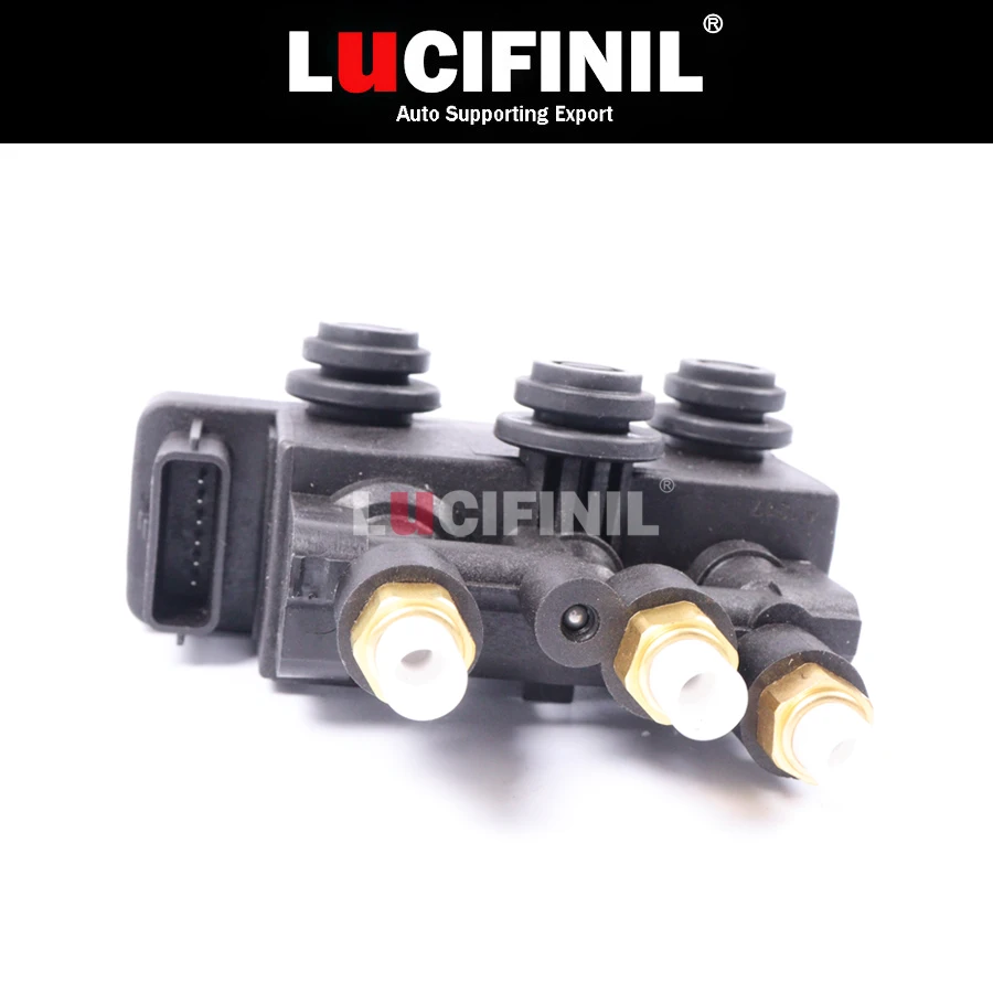 LuCIFINIL Fit Land Rover Range Rover MK IV L405 Air Suspension Solenoid Valve Block LR070245