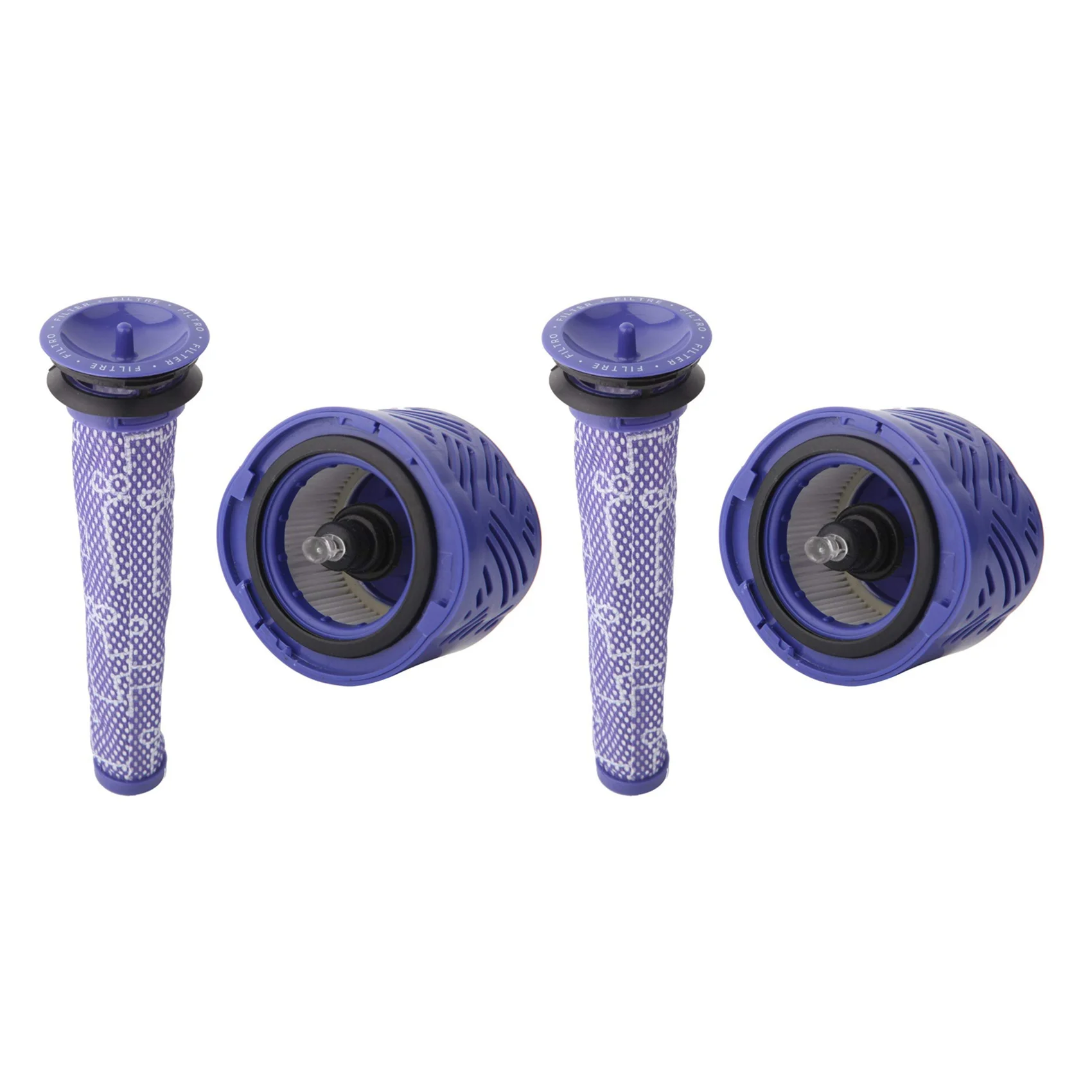 Комплект предварительного фильтра A39M 2 и 2 HEPA-фильтра для абсолютного беспроводного пылесоса Dyson V6. Заменяет деталь 965661-01 и 966741-01