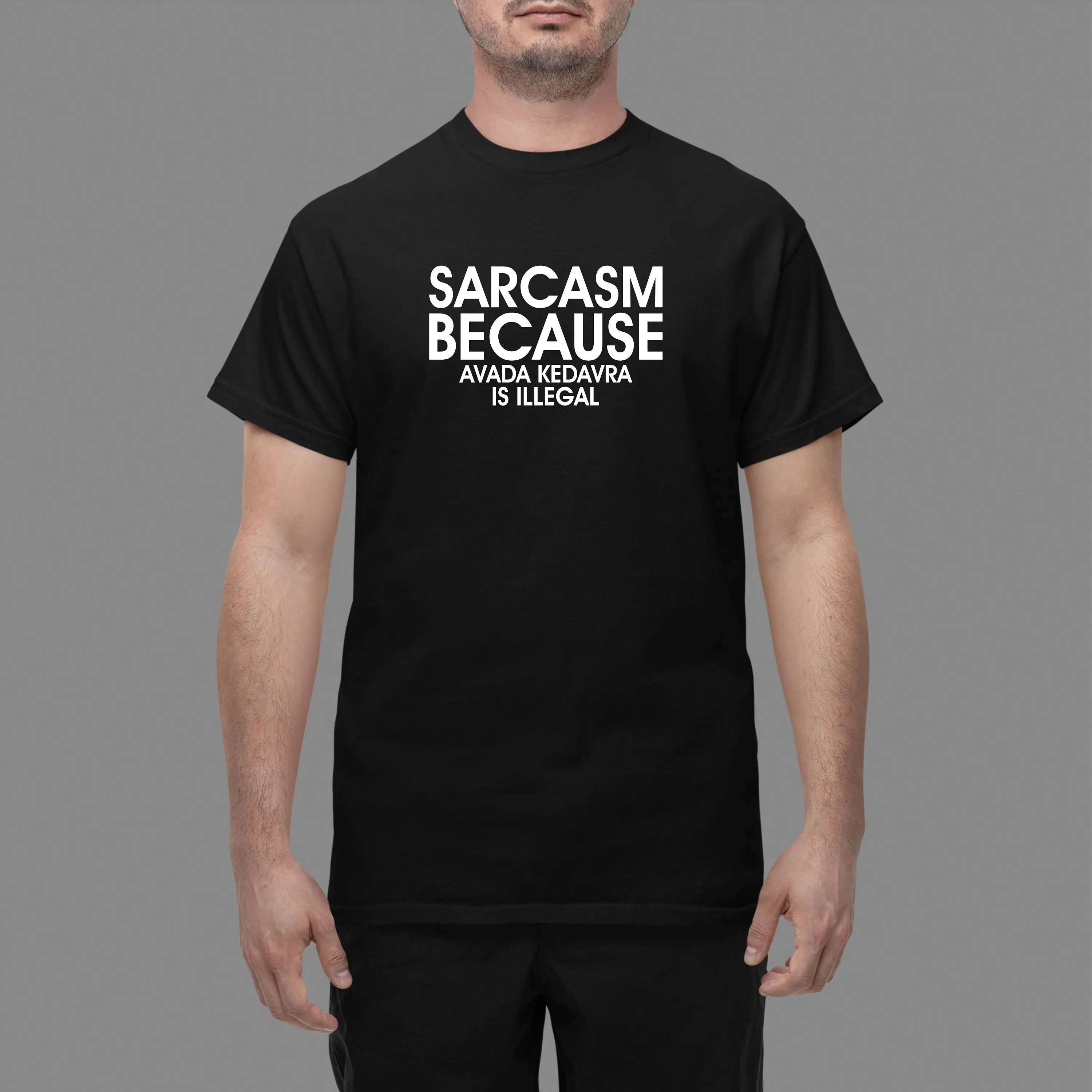 Camiseta de sarcasmo, camisa divertida de mago, tendencia, Top sarcástico escolar