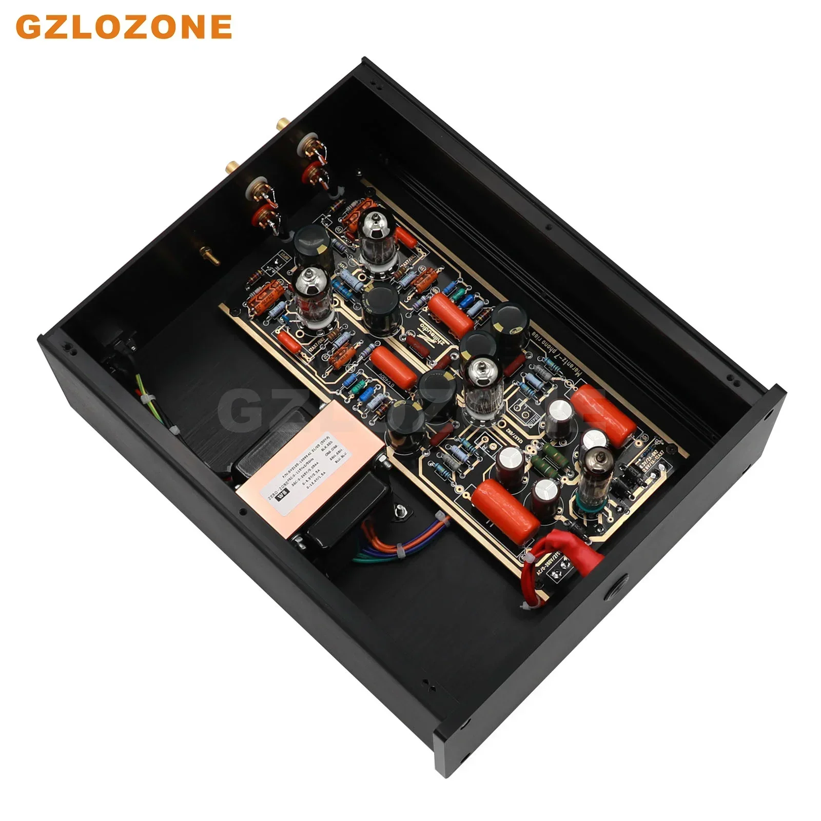 GZLOZONE HI-END A34 Tube ECC83 Phono Amplifier MM RIAA Turntables Base On Marantz 7