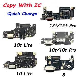 Bilashmart Xiaomi 10T 9T 10 11T Pro 12T 10 Lite USB With Micro Charging Port Charger Dock Flex Cable With IC Microphone Board