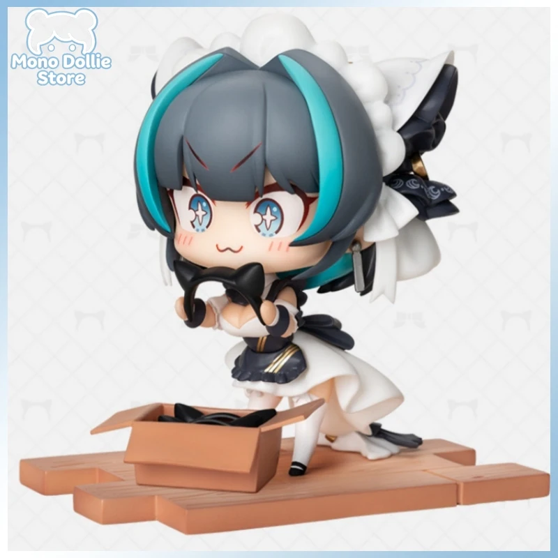 

Genuine Azur Lane Peripheral Juus Time Series Hms Cheshire Q Version Game Figure Desktop Decoration Collect Model Birthday Gift