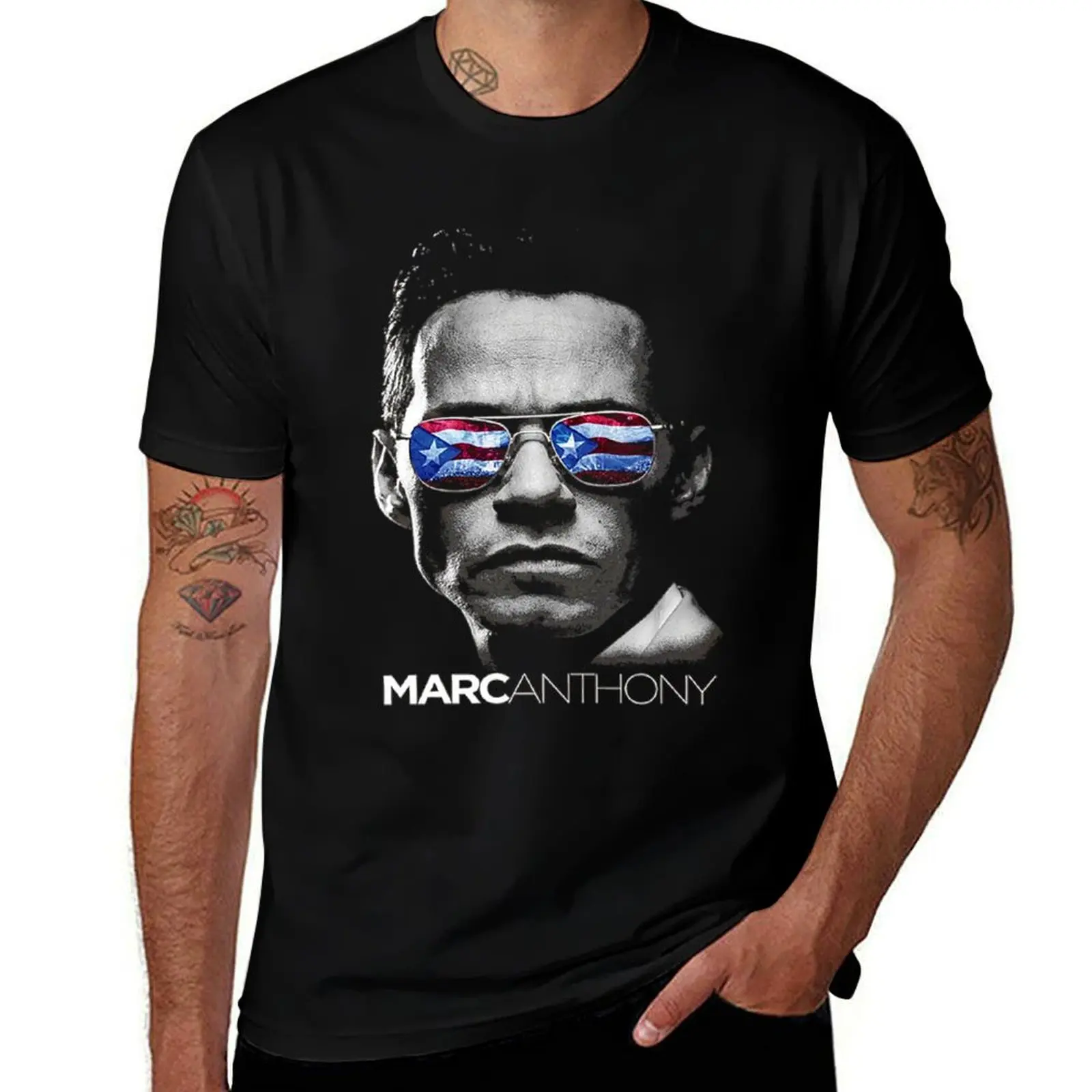 

Marc Anthony Roots T-ShirtMarc Anthony - Roots T-Shirt Classic Print Short Sleeve Shirt