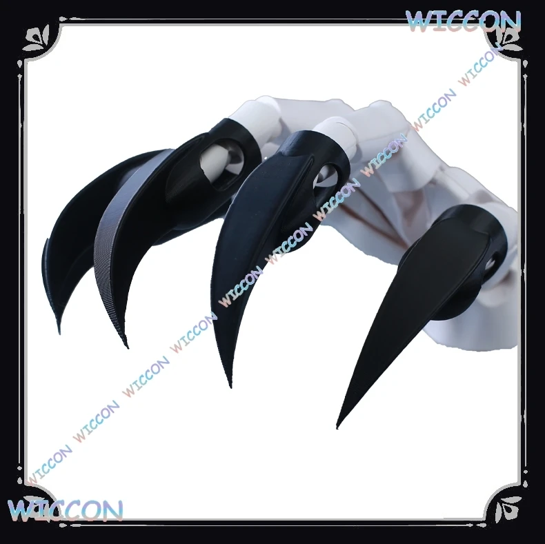 Animal Costume Fingernails Black Beast Claw Gloves Furry Paw Cosplay Accessories Halloween Werewolf Anime Role Play Prop Cosplay view 5