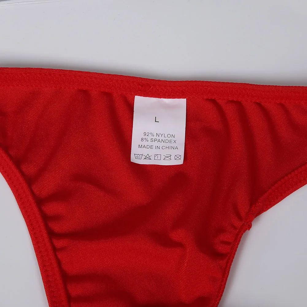 

Горячая распродажа: Мужские трусы-стринги с низкой посадкой, U-образным вырезом, приятные к телу, повседневные, базовый стиль, бикини-трусы