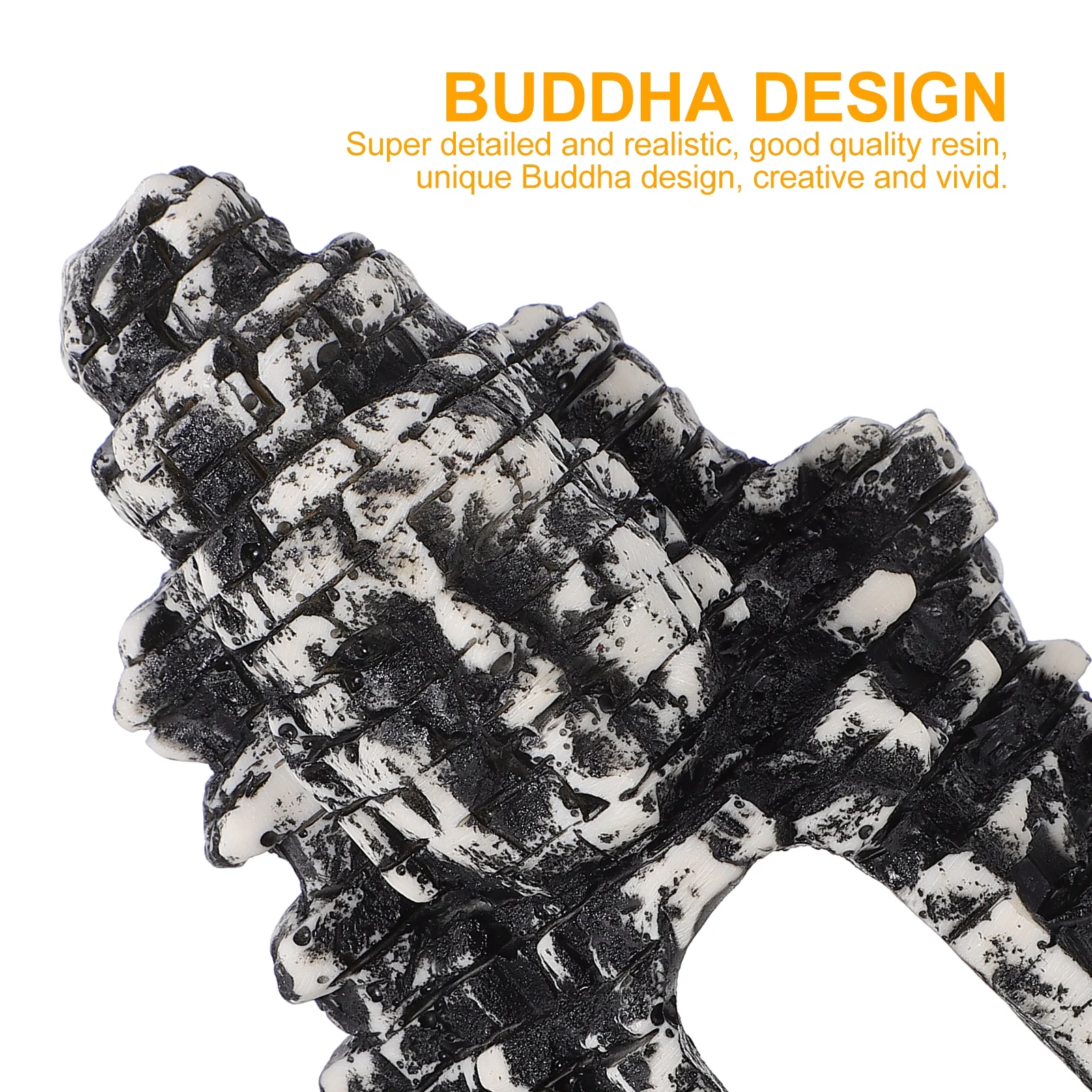 

Fish Tank Zen Buddha Statue Resin Aquarium Decor Ornament Unique Design Safe for Fresh Salt Statue