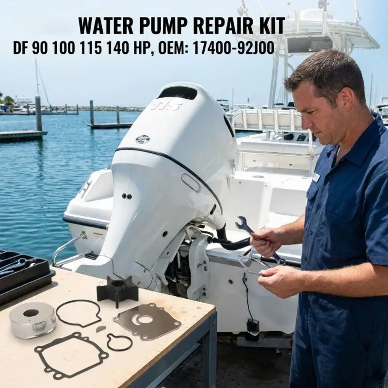M76E Außenbord-Wasserpumpen-Reparatursatz für DF90T DF100T DF115T DF115 DF140T DF140Z-Motoren – Detail 3