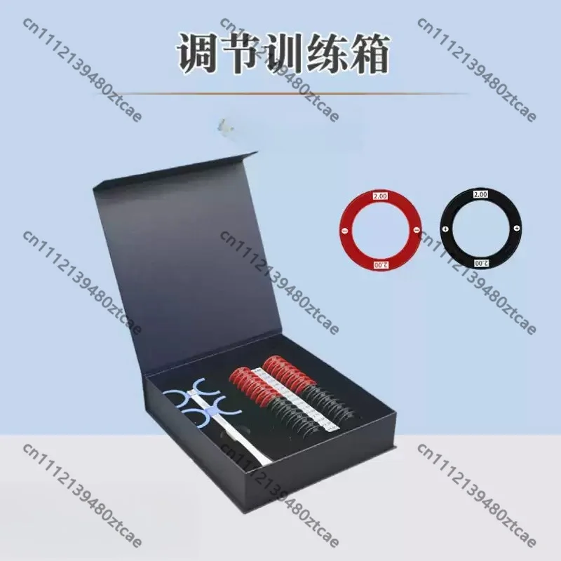 Accommodation Training Insert Set Double‑Sided Butterfly Flip Mirror Binocular Vision Accommodation Inspection Optometry Tool
